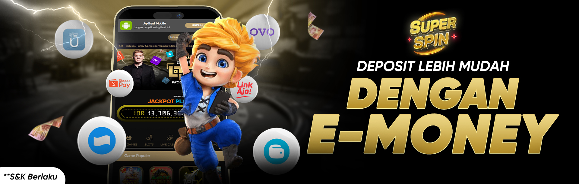 DEPOSIT LEBIH MUDAH DENGAN EMONEY